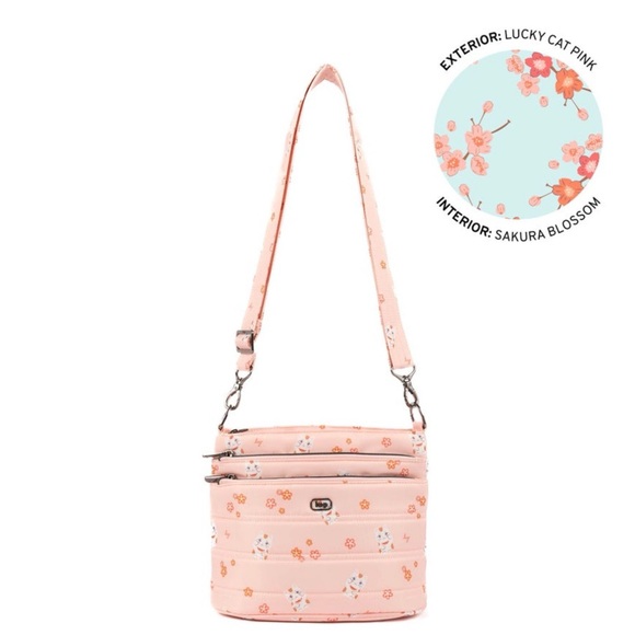 Lug Corral Crossbody Bag in Lucky Cat Pink 🐈🪷🌸 - Picture 5 of 6